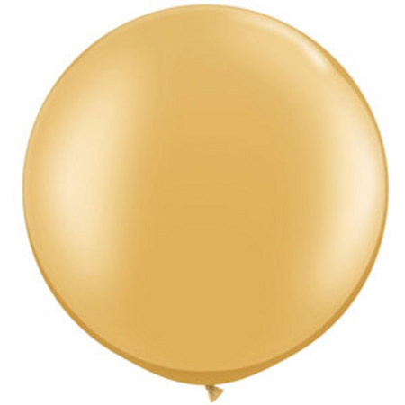 (image for) Round Latex ~ Gold (Float time 48 hrs) - Click Image to Close
