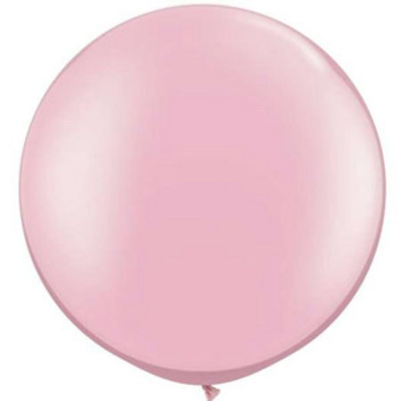 (image for) Round Latex ~ Pink - Pearl (Float time 48 hrs)