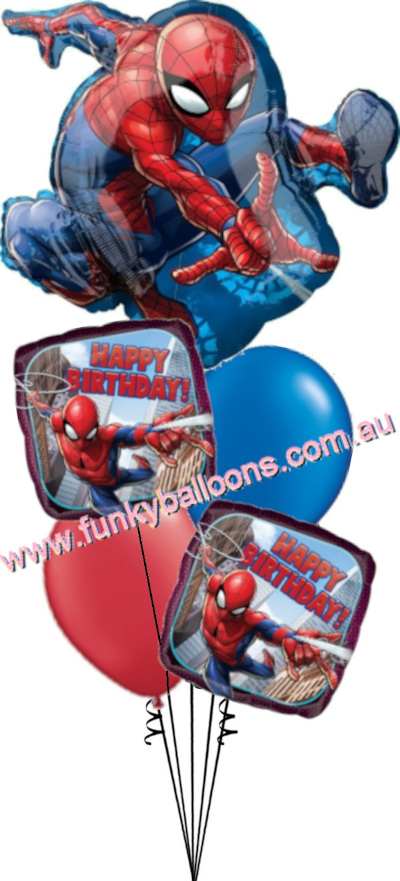 (image for) Spiderman Birthday Bouquet