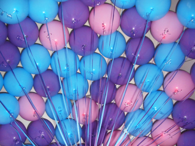 Ceiling Balloons (Float Time 12 Hours)